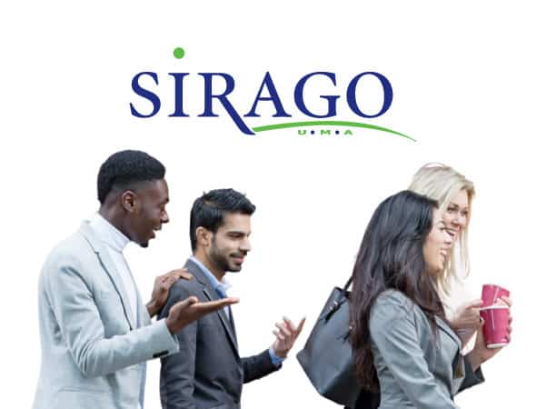 sirago contact number people walking and talking